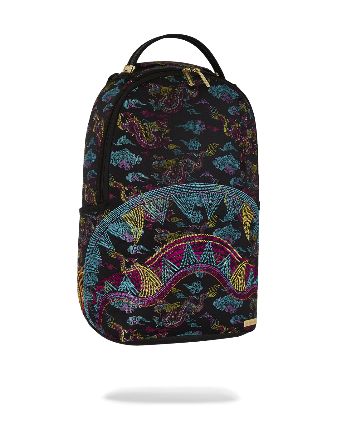 SPRAYGROUND EMBROIDERED DRAGONS DLX BACKPACK
