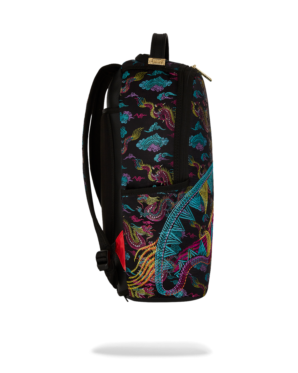 SPRAYGROUND EMBROIDERED DRAGONS DLX BACKPACK