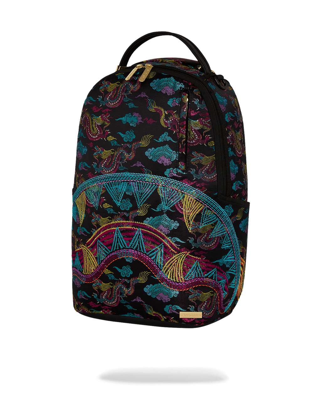 SPRAYGROUND EMBROIDERED DRAGONS DLX BACKPACK