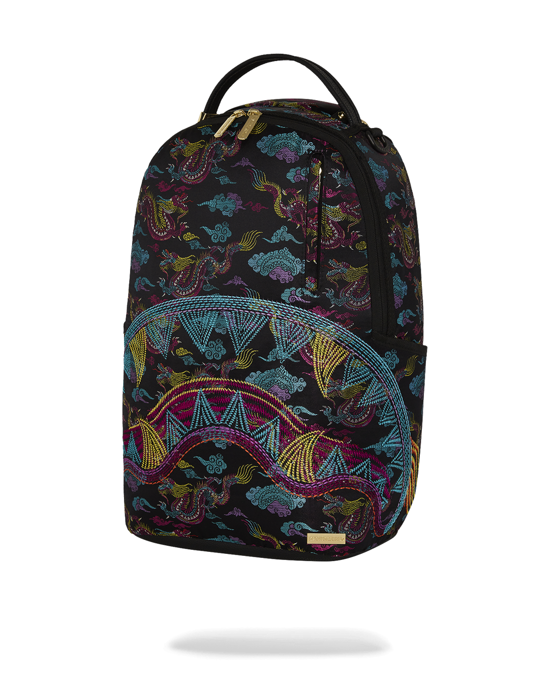 SPRAYGROUND EMBROIDERED DRAGONS DLX BACKPACK