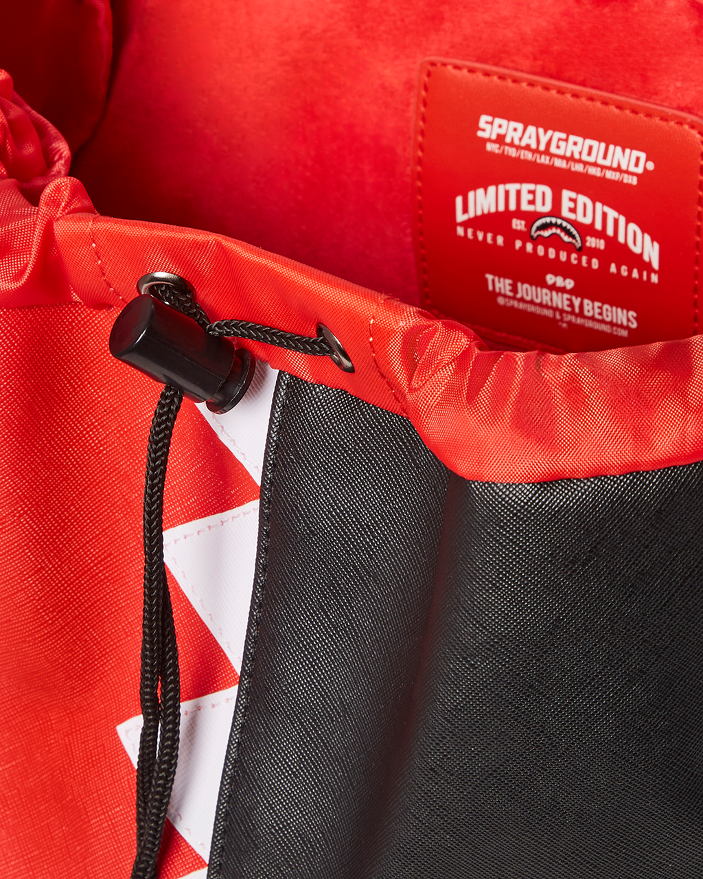 SPRAYGROUND VERTICAL SHARK CUT & SEW HILLS BACKPACK