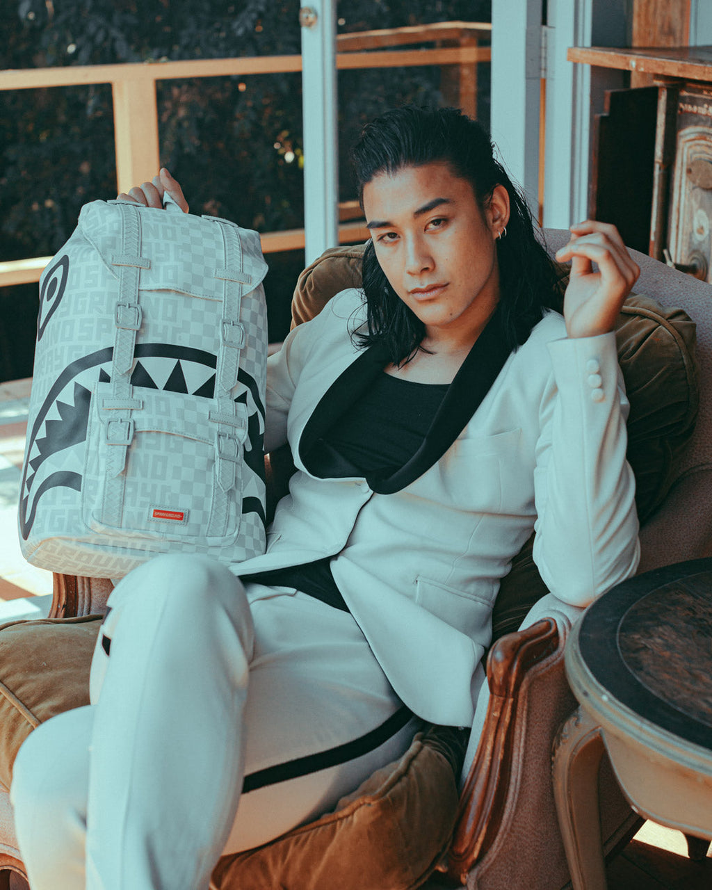 SPRAYGROUND SPLIT THE CHECK (PEARL) HILLS