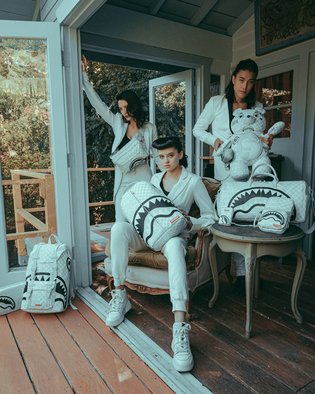 SPRAYGROUND SPLIT THE CHECK (PEARL) HILLS