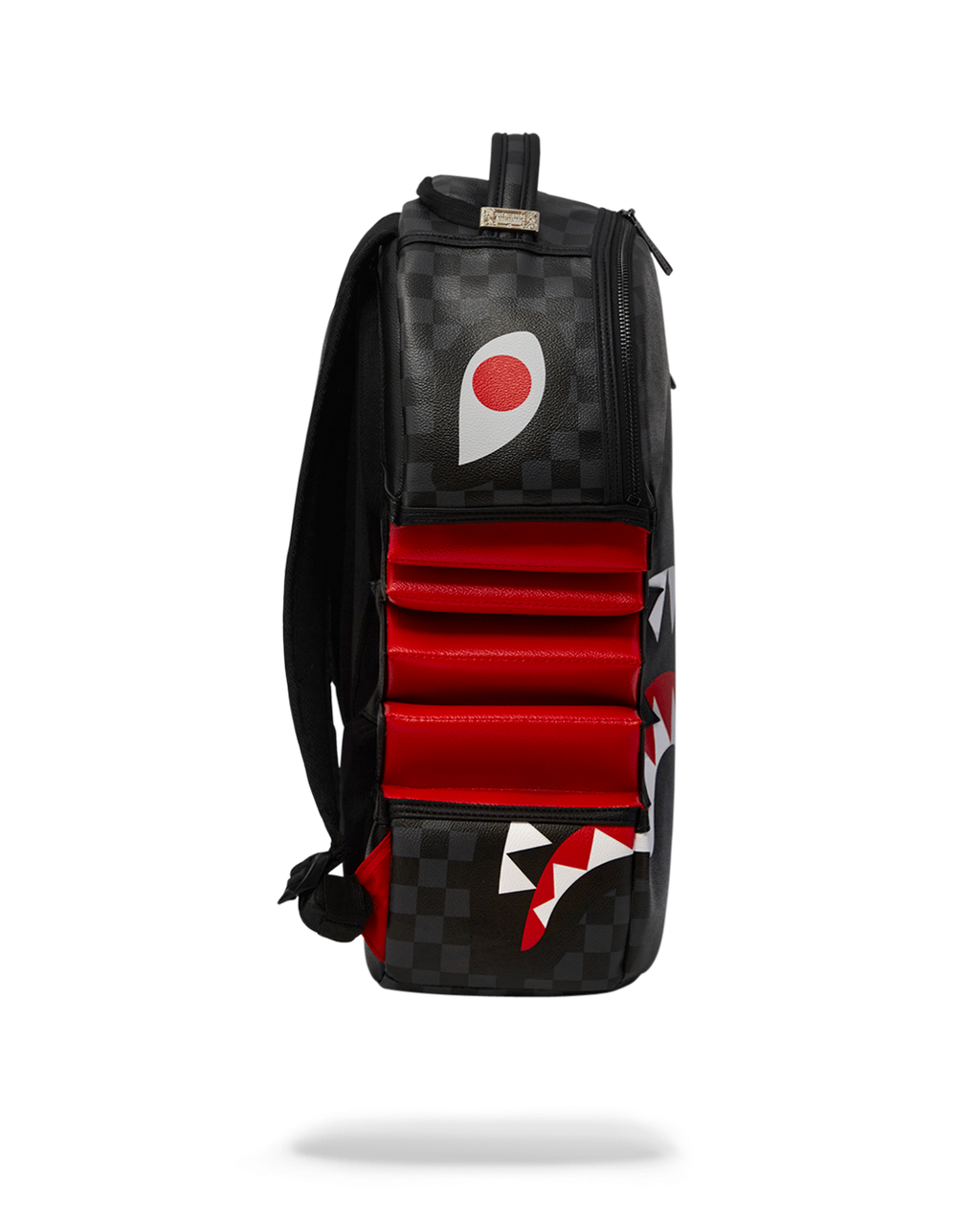 SPRAYGROUND SHARK BITE SHARKS IN PARIS GRAY BACKPACK (DLXV)