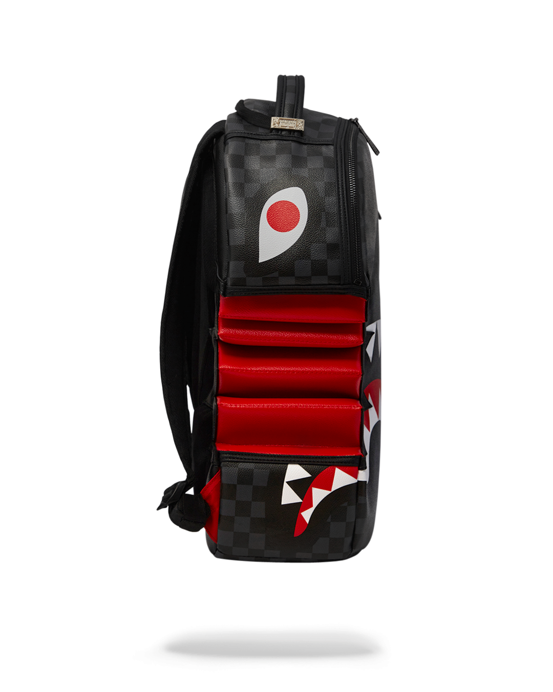 SPRAYGROUND SHARK BITE SHARKS IN PARIS GRAY BACKPACK (DLXV)