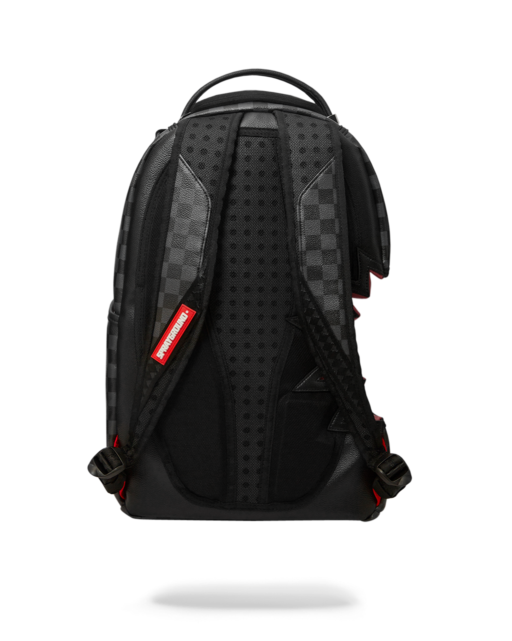 SPRAYGROUND SHARK BITE SHARKS IN PARIS GRAY BACKPACK (DLXV)