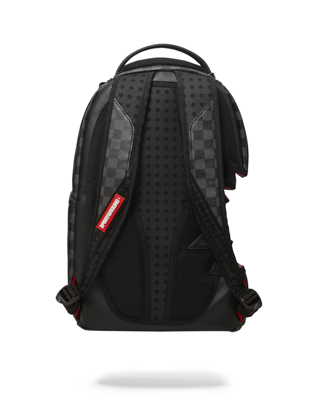 SPRAYGROUND SHARK BITE SHARKS IN PARIS GRAY BACKPACK (DLXV)