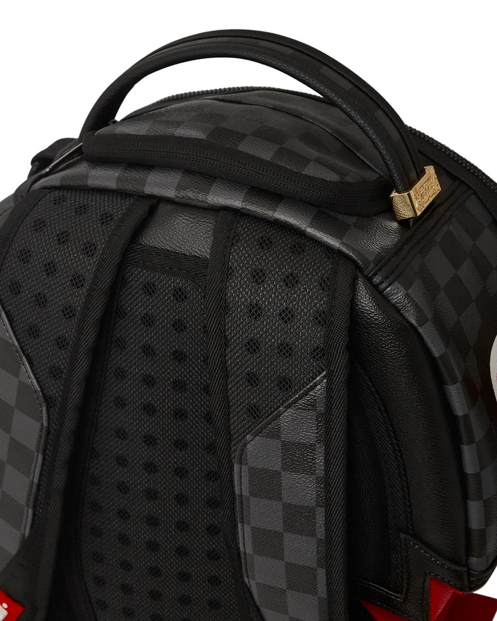 SPRAYGROUND SHARK BITE SHARKS IN PARIS GRAY BACKPACK (DLXV)