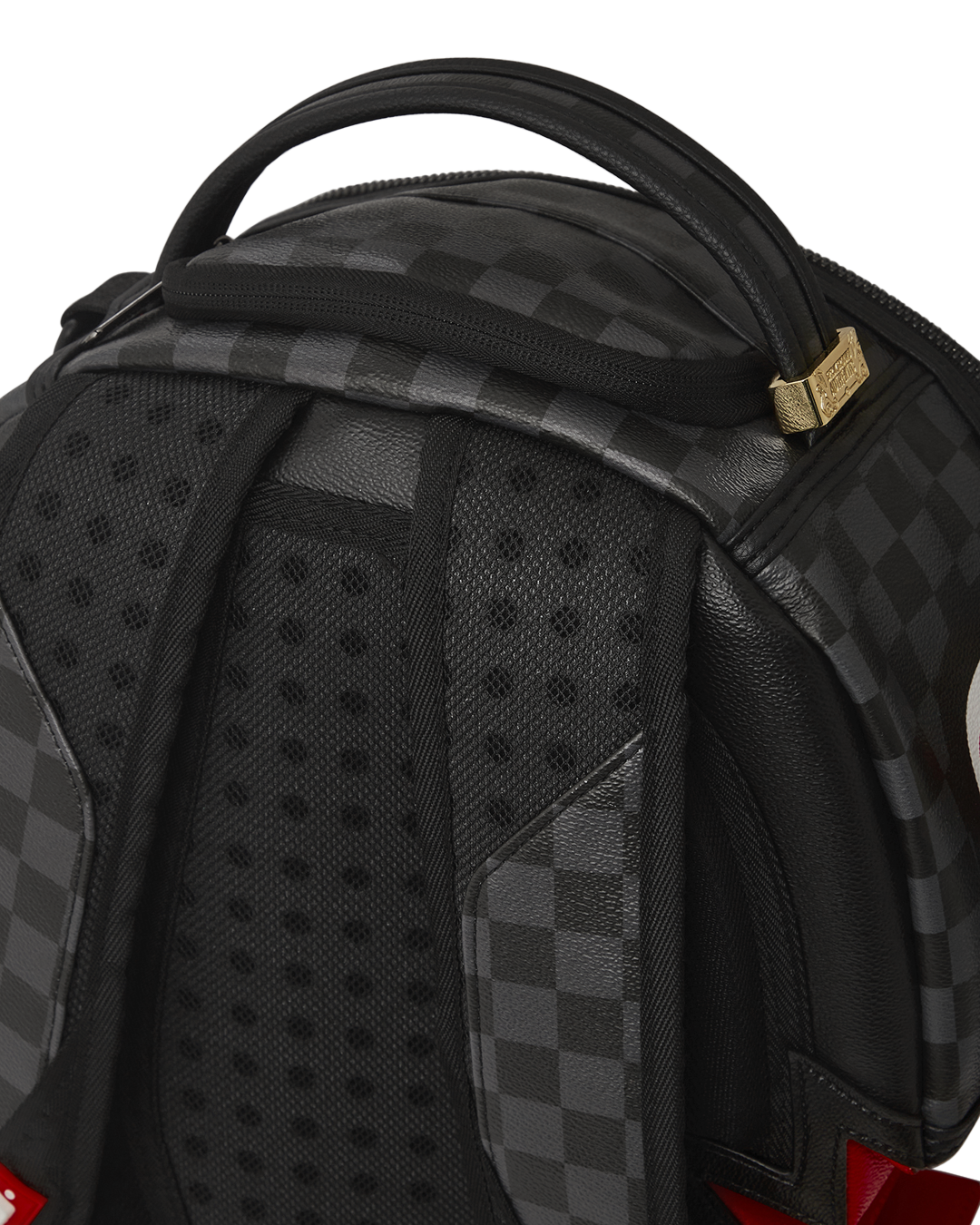 SPRAYGROUND SHARK BITE SHARKS IN PARIS GRAY BACKPACK (DLXV)