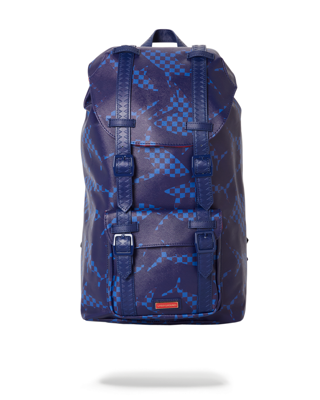 SPRAYGROUND SHARK CHECK (BLUE) HILLS BACKPACK