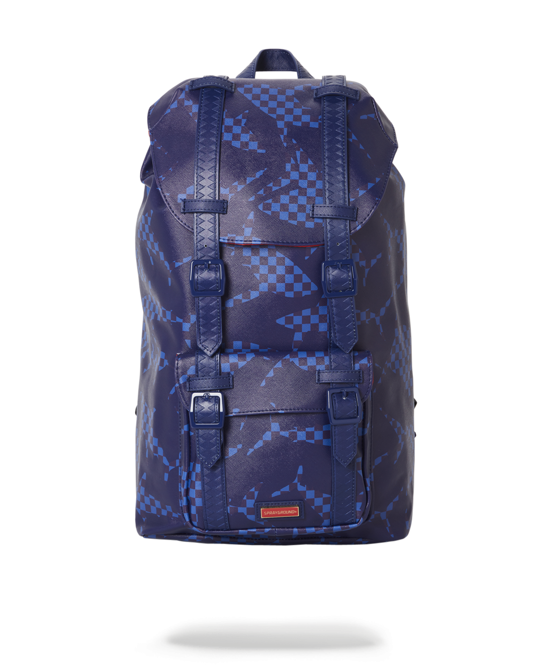 SPRAYGROUND SHARK CHECK (BLUE) HILLS BACKPACK