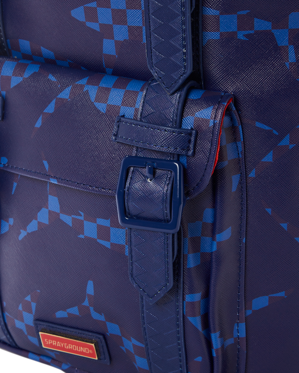 SPRAYGROUND SHARK CHECK (BLUE) HILLS BACKPACK