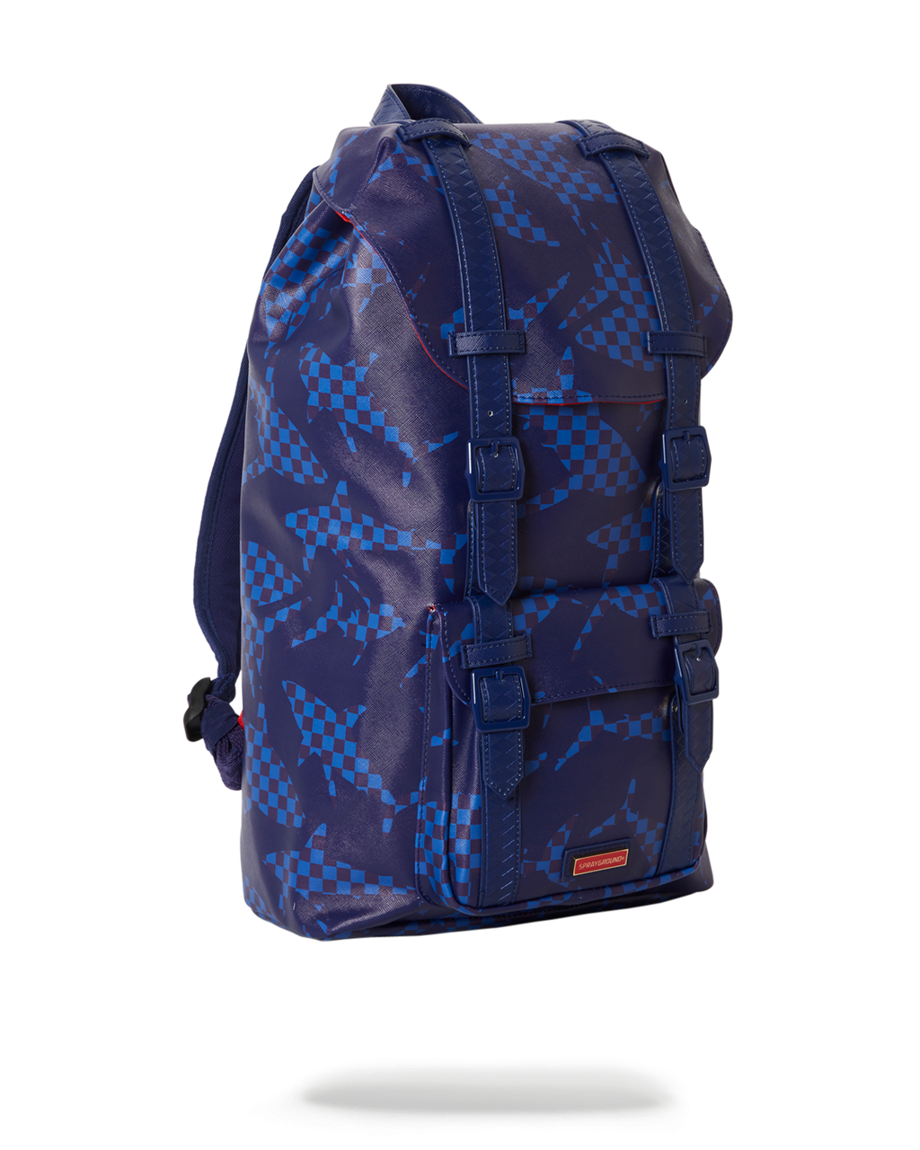 SPRAYGROUND SHARK CHECK (BLUE) HILLS BACKPACK