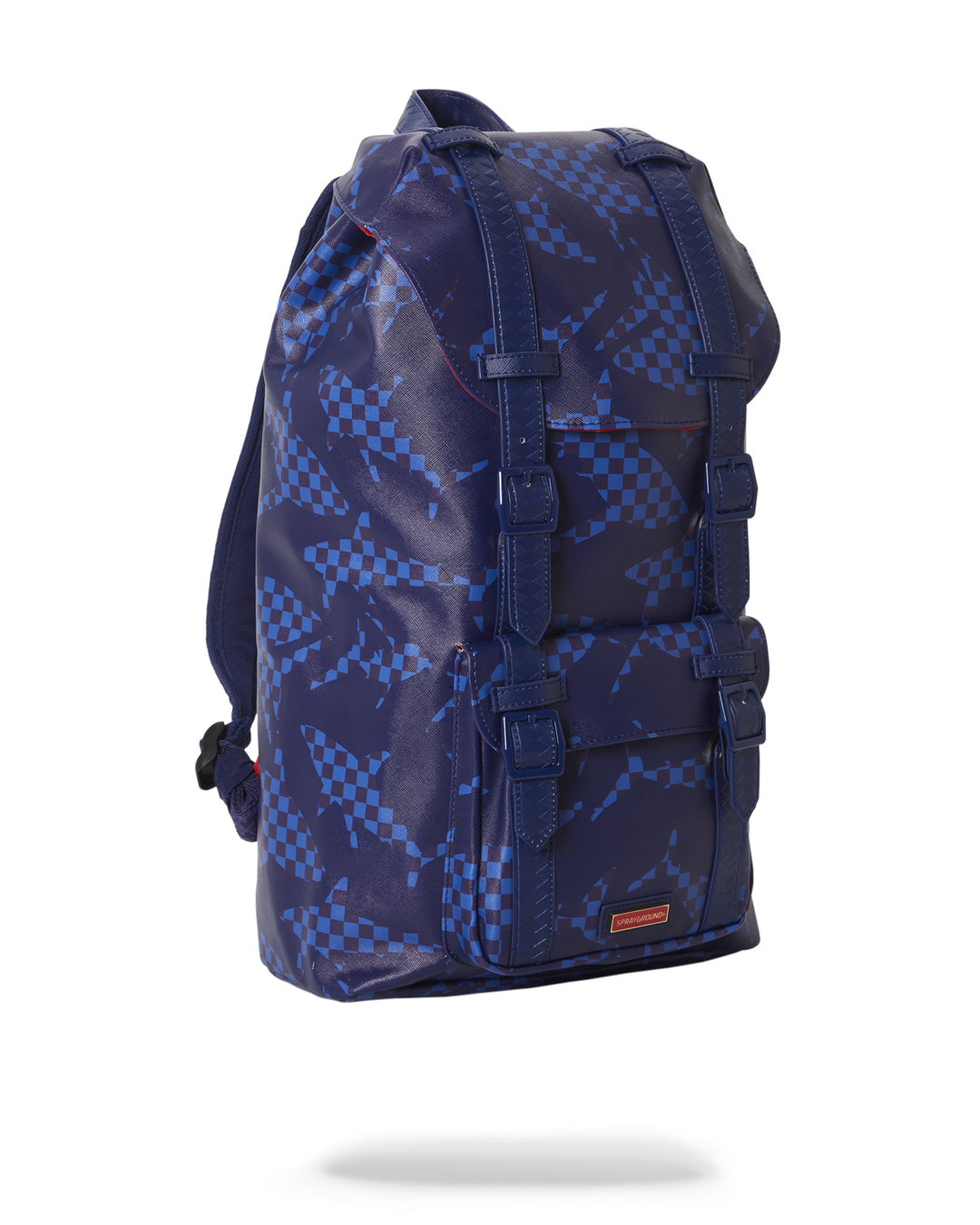 SPRAYGROUND SHARK CHECK (BLUE) HILLS BACKPACK