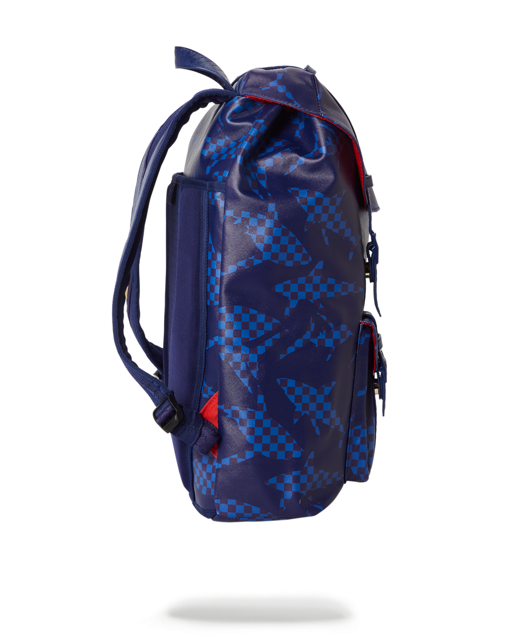 SPRAYGROUND SHARK CHECK (BLUE) HILLS BACKPACK