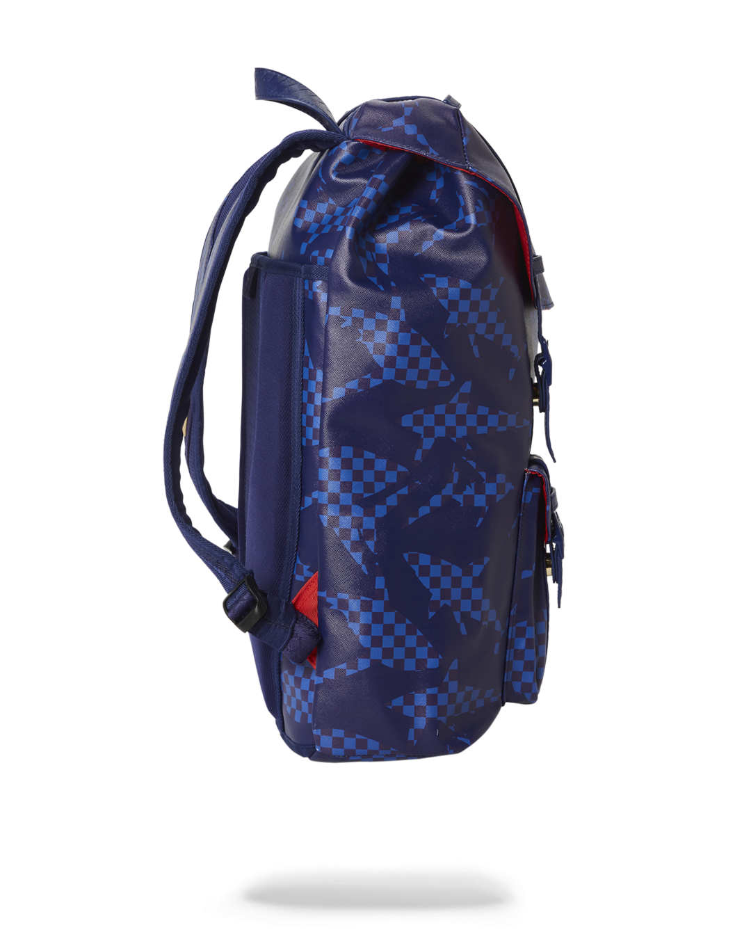 SPRAYGROUND SHARK CHECK (BLUE) HILLS BACKPACK
