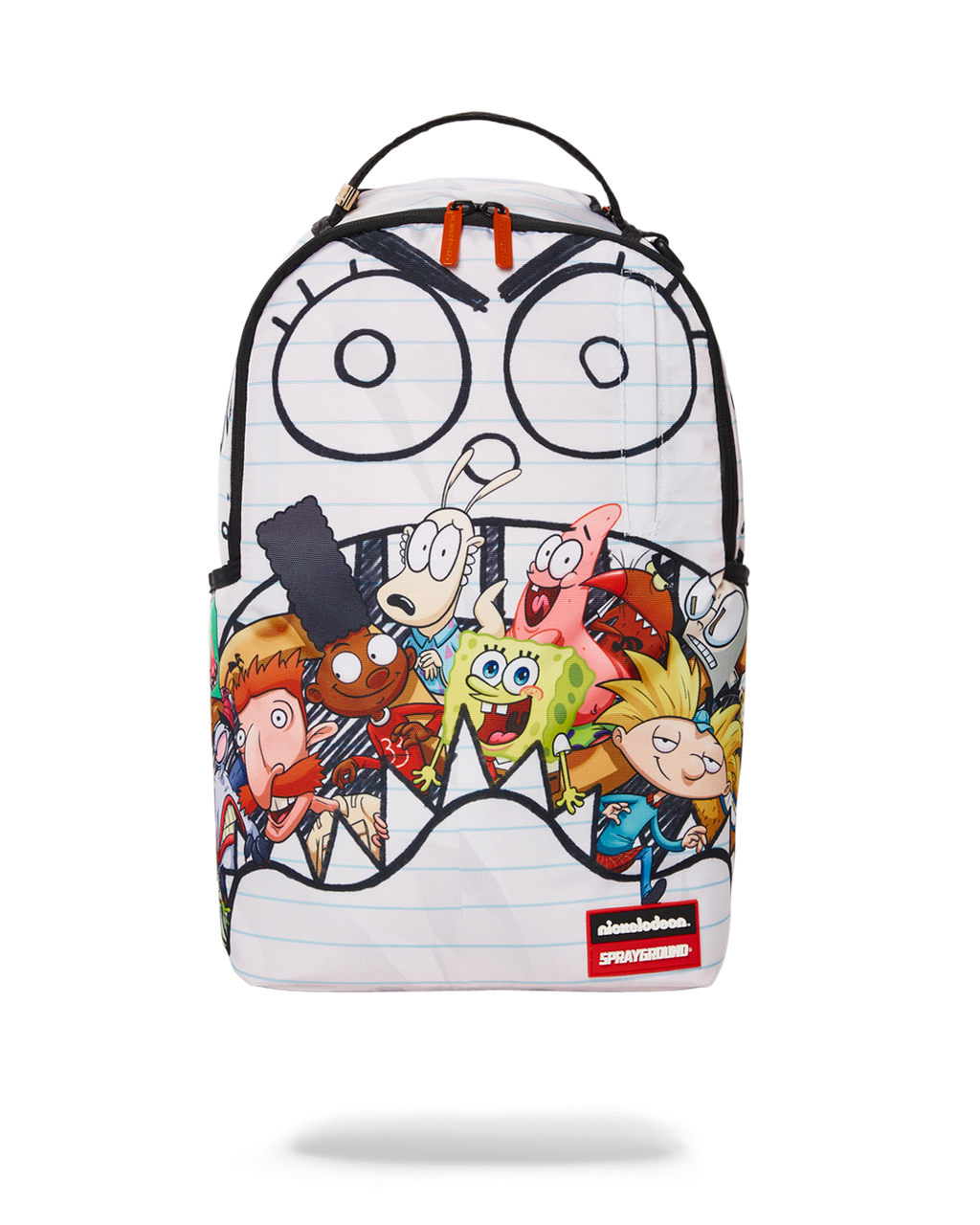 SPRAYGROUND SPONGEDOODLEBOB EAT UR FRIENDS ;) BACKPACK (DLXR)