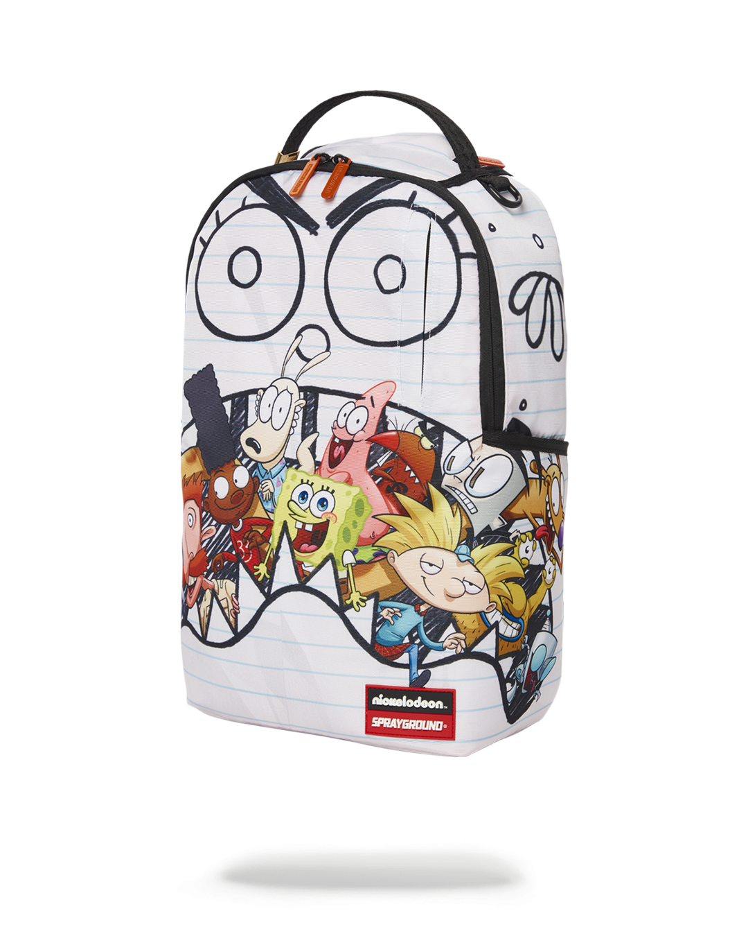 SPRAYGROUND SPONGEDOODLEBOB EAT UR FRIENDS ;) BACKPACK (DLXR)