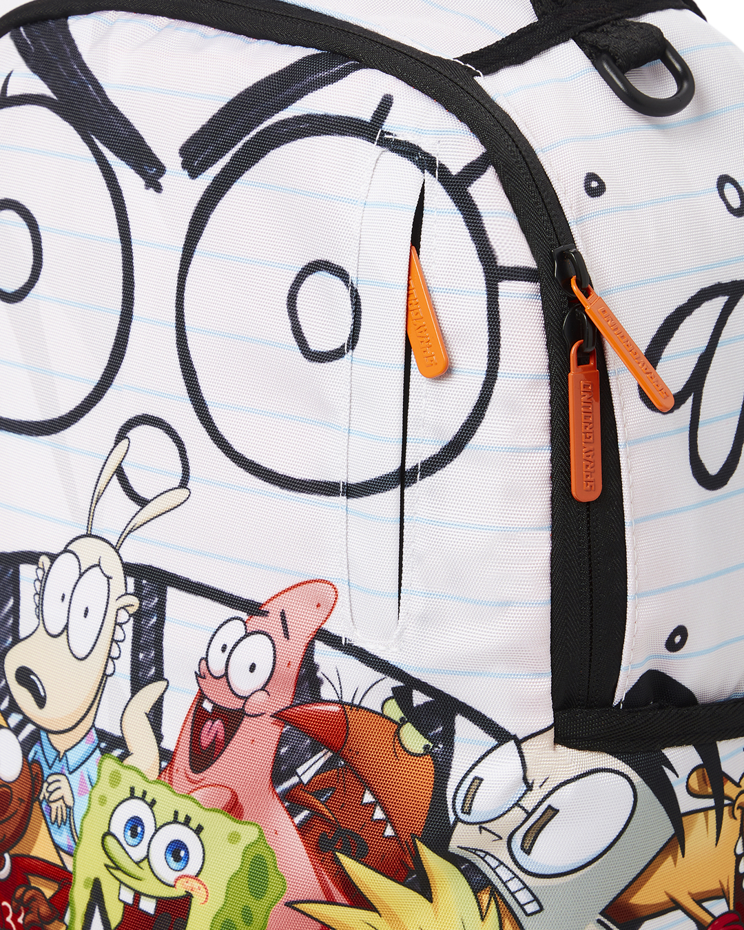 SPRAYGROUND SPONGEDOODLEBOB EAT UR FRIENDS ;) BACKPACK (DLXR)