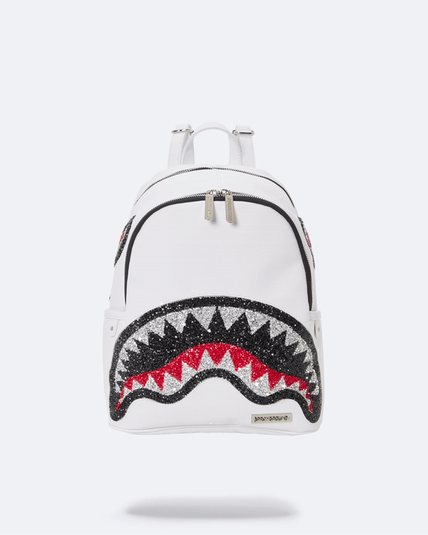 SPRAYGROUND CLEARCUT SAVAGE BACKPACK (WHITE)