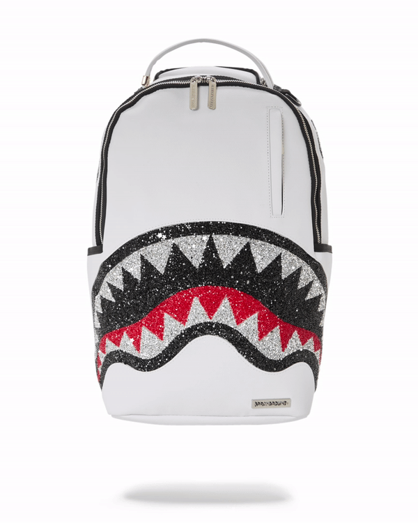 SPRAYGROUND CLEARCUT DLX BACKPACK (WHITE)