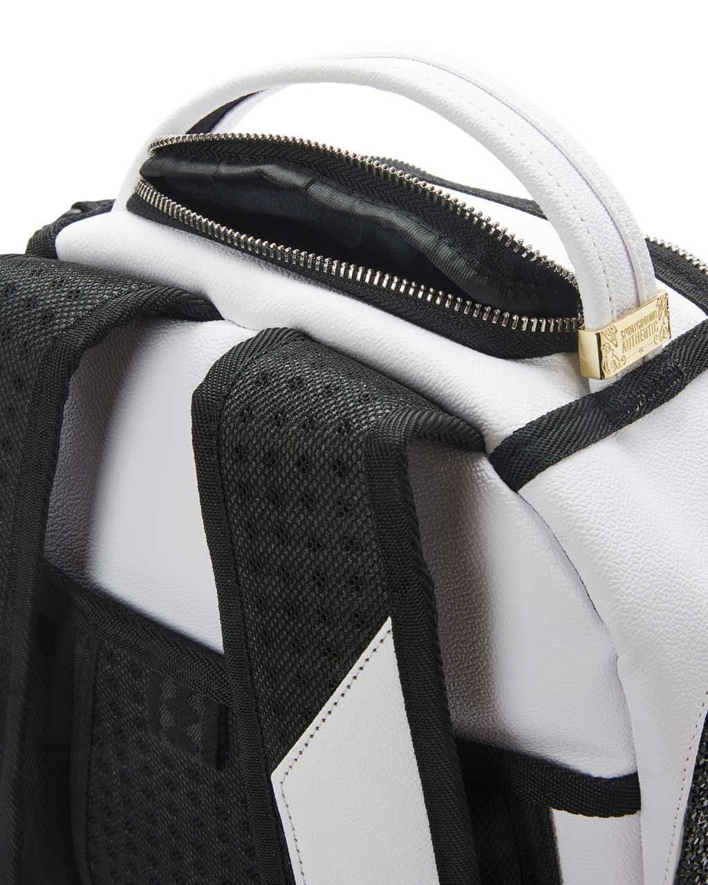 SPRAYGROUND CLEARCUT DLX BACKPACK (WHITE)