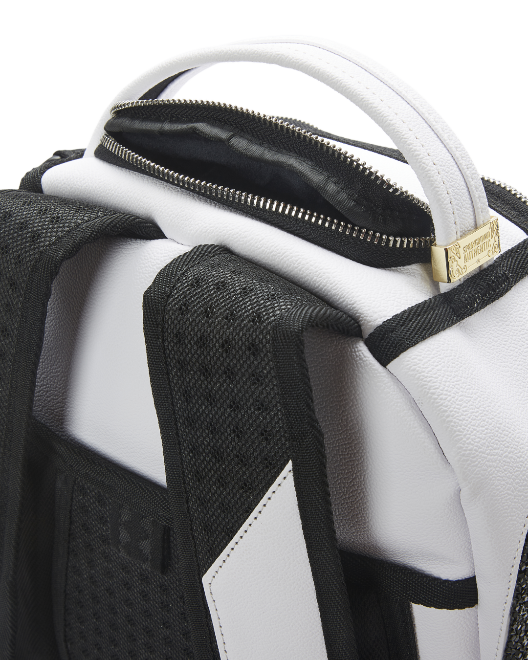 SPRAYGROUND CLEARCUT DLX BACKPACK (WHITE)
