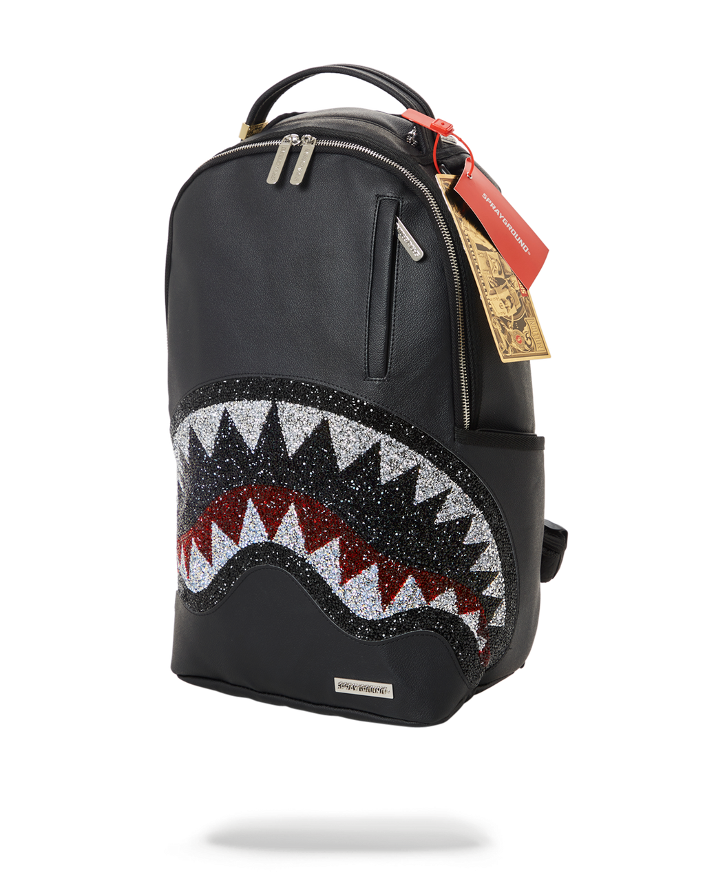 SPRAYGROUND CLEARCUT DLX BACKPACK (BLACK)