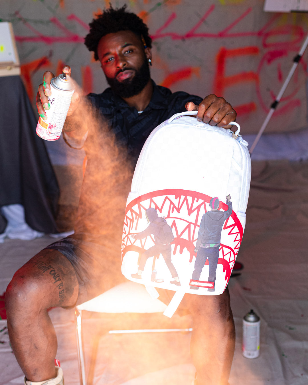 SPRAYGROUND JARVIS LANDRY WYNWOOD BACKPACK (DLXV)