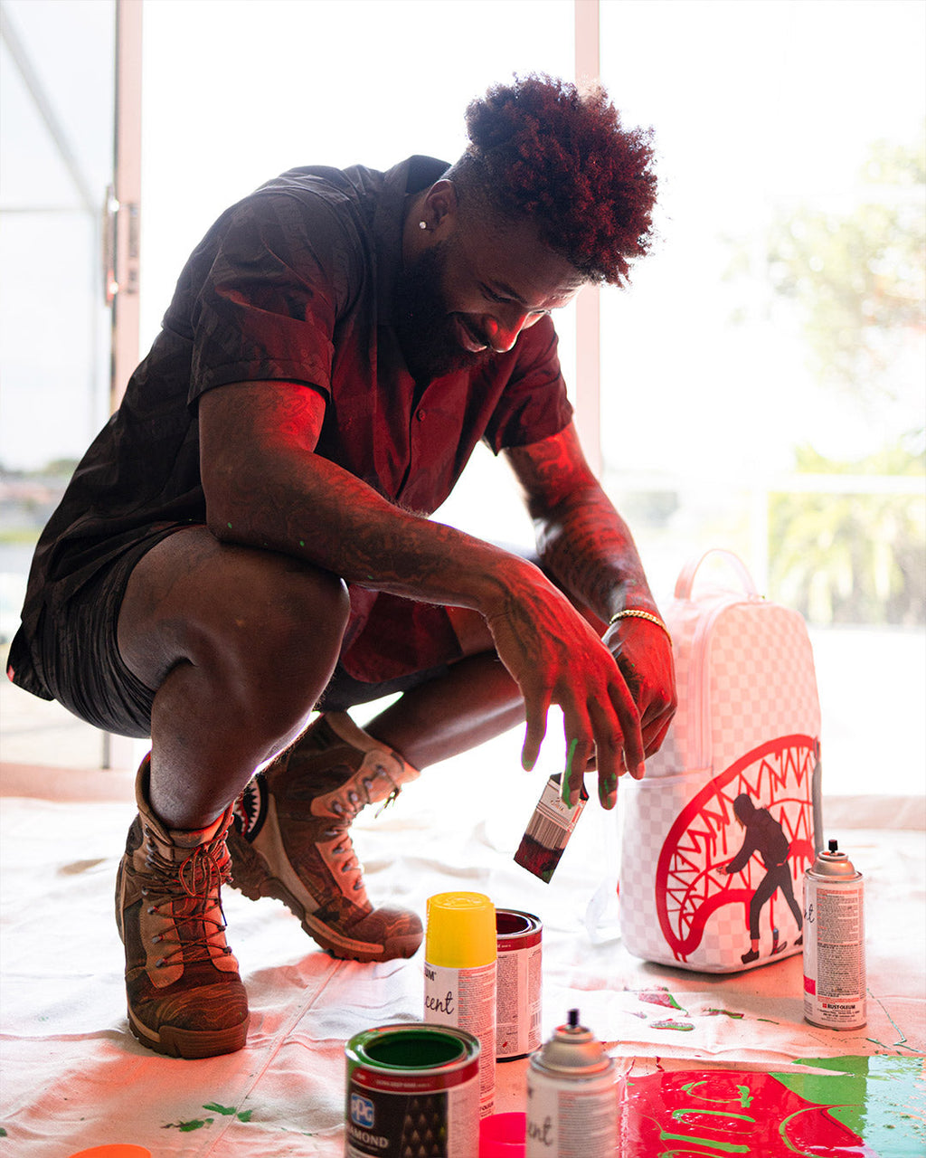 SPRAYGROUND JARVIS LANDRY WYNWOOD BACKPACK (DLXV)