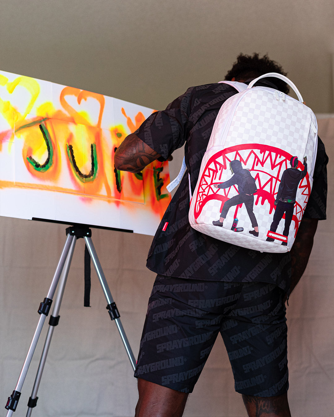 SPRAYGROUND JARVIS LANDRY WYNWOOD BACKPACK (DLXV)