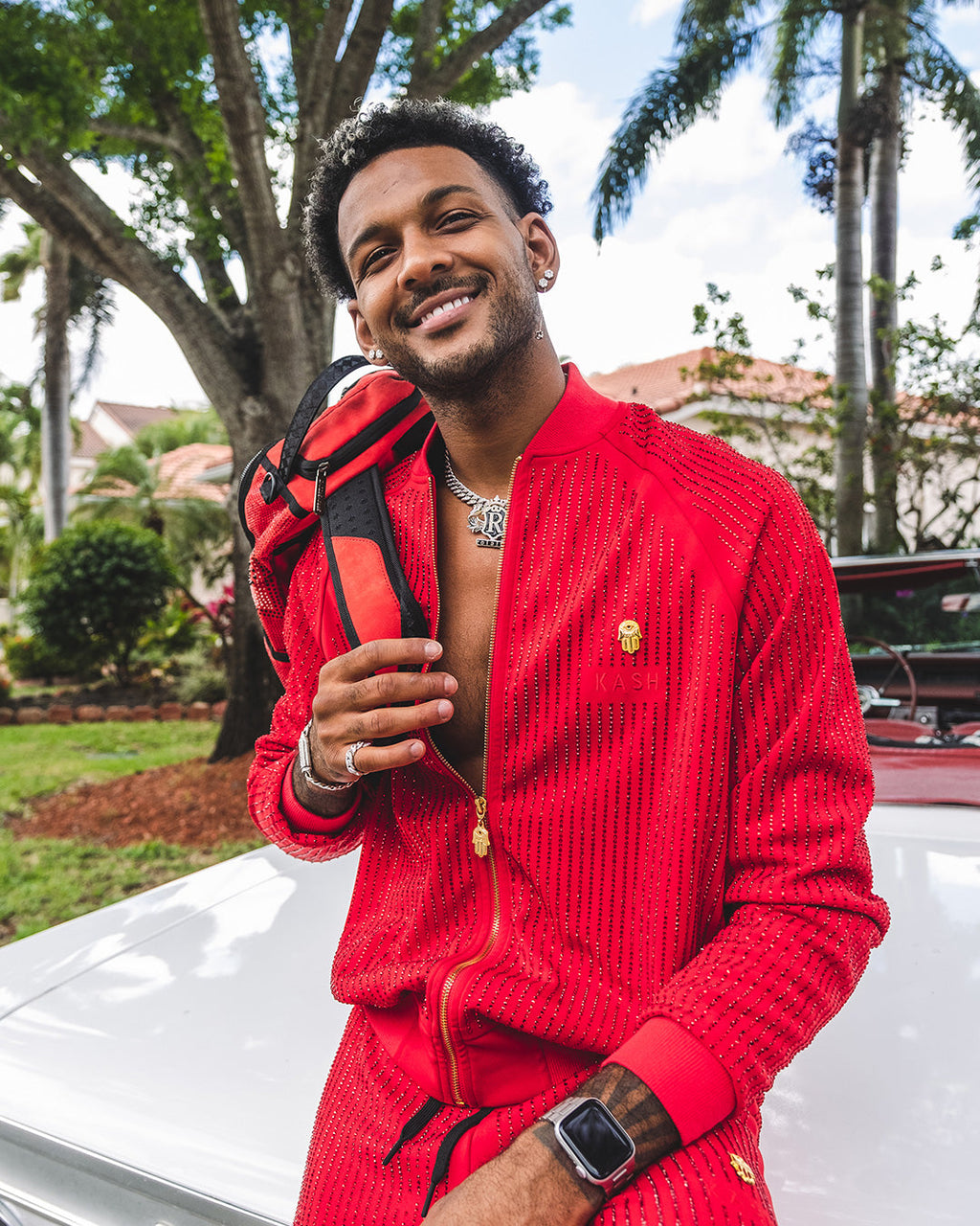 SPRAYGROUND ROUGE TRINITY BACKPACK