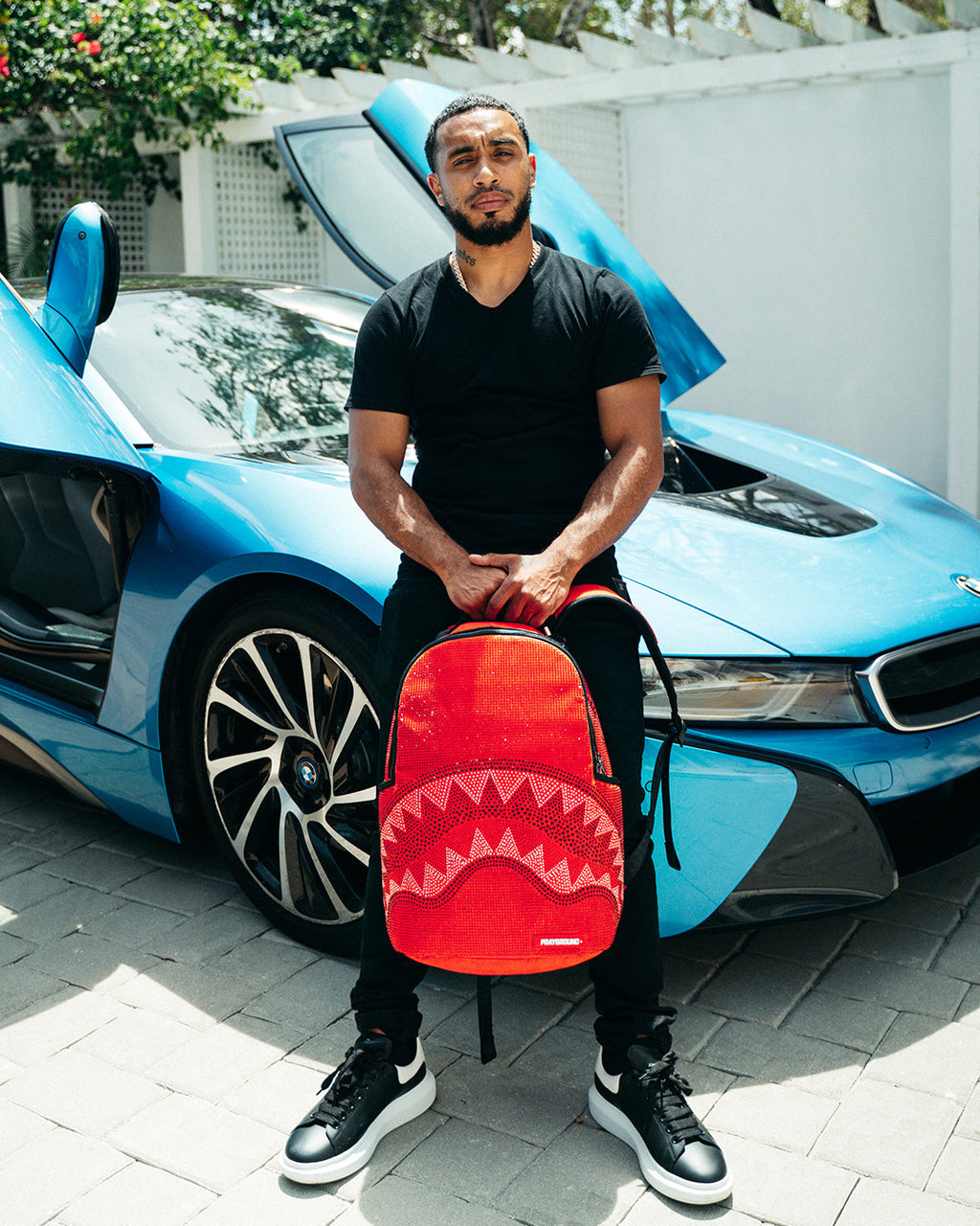SPRAYGROUND ROUGE TRINITY BACKPACK