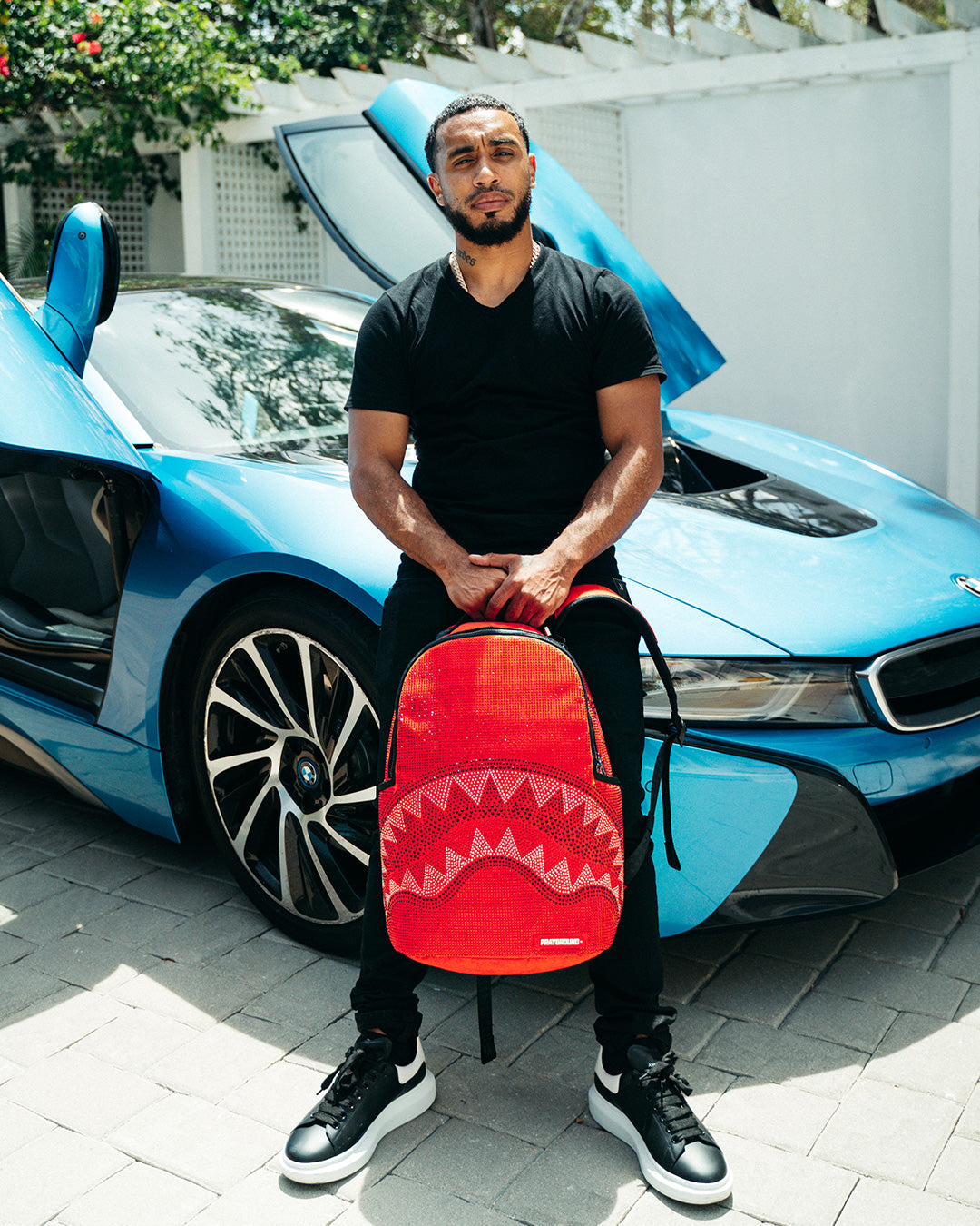 SPRAYGROUND ROUGE TRINITY BACKPACK