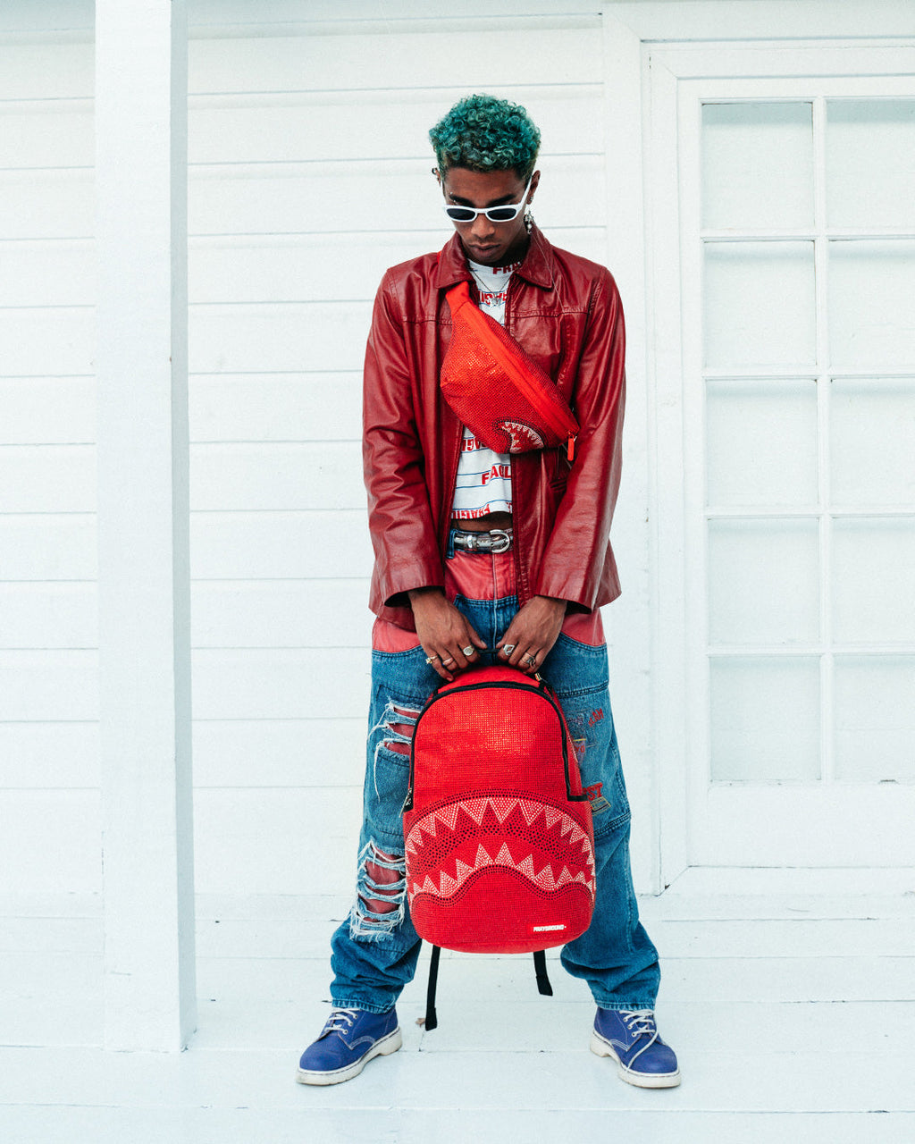 SPRAYGROUND ROUGE TRINITY BACKPACK