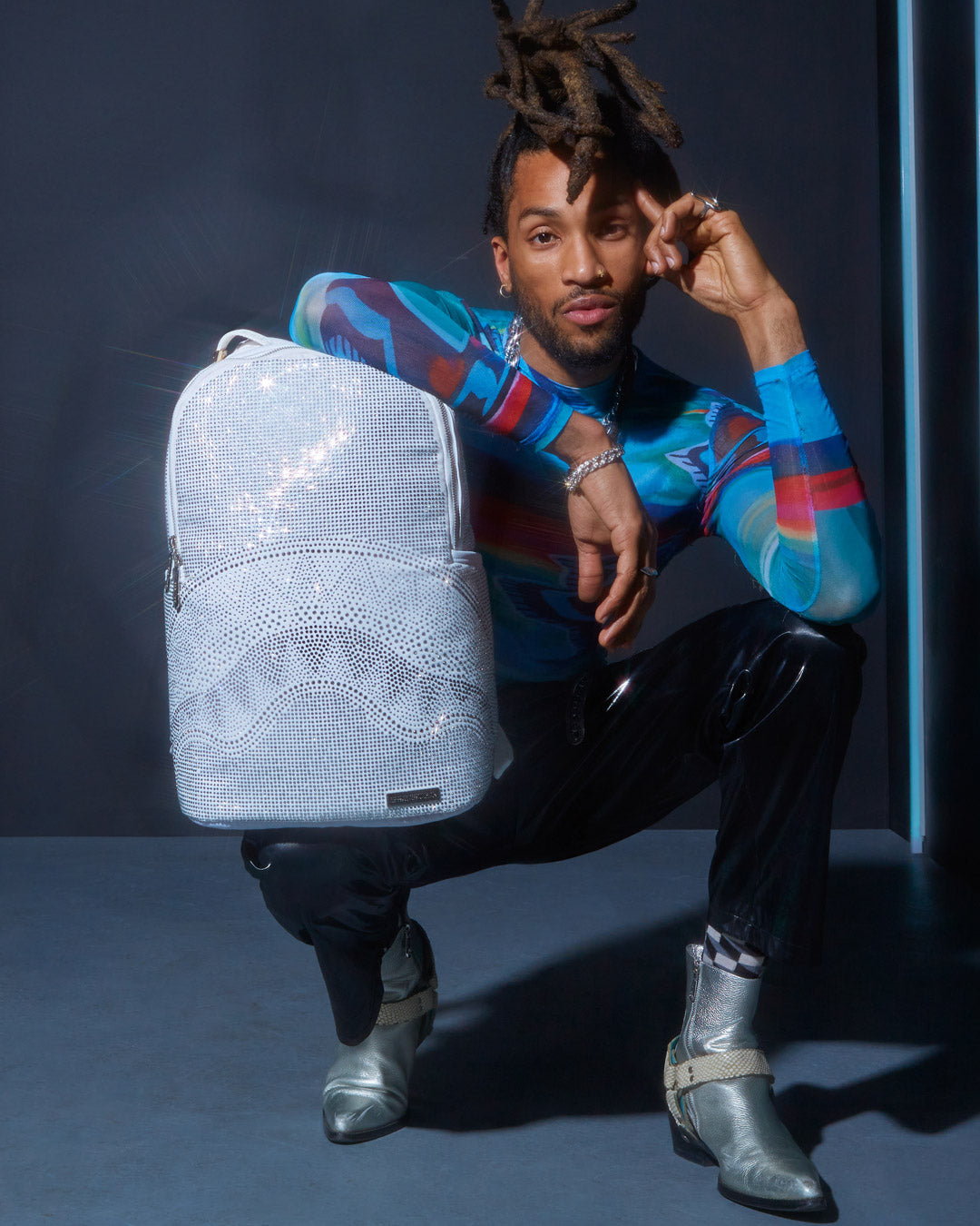 SPRAYGROUND TRINITY CRYSTAL BACKPACK (DLXV)