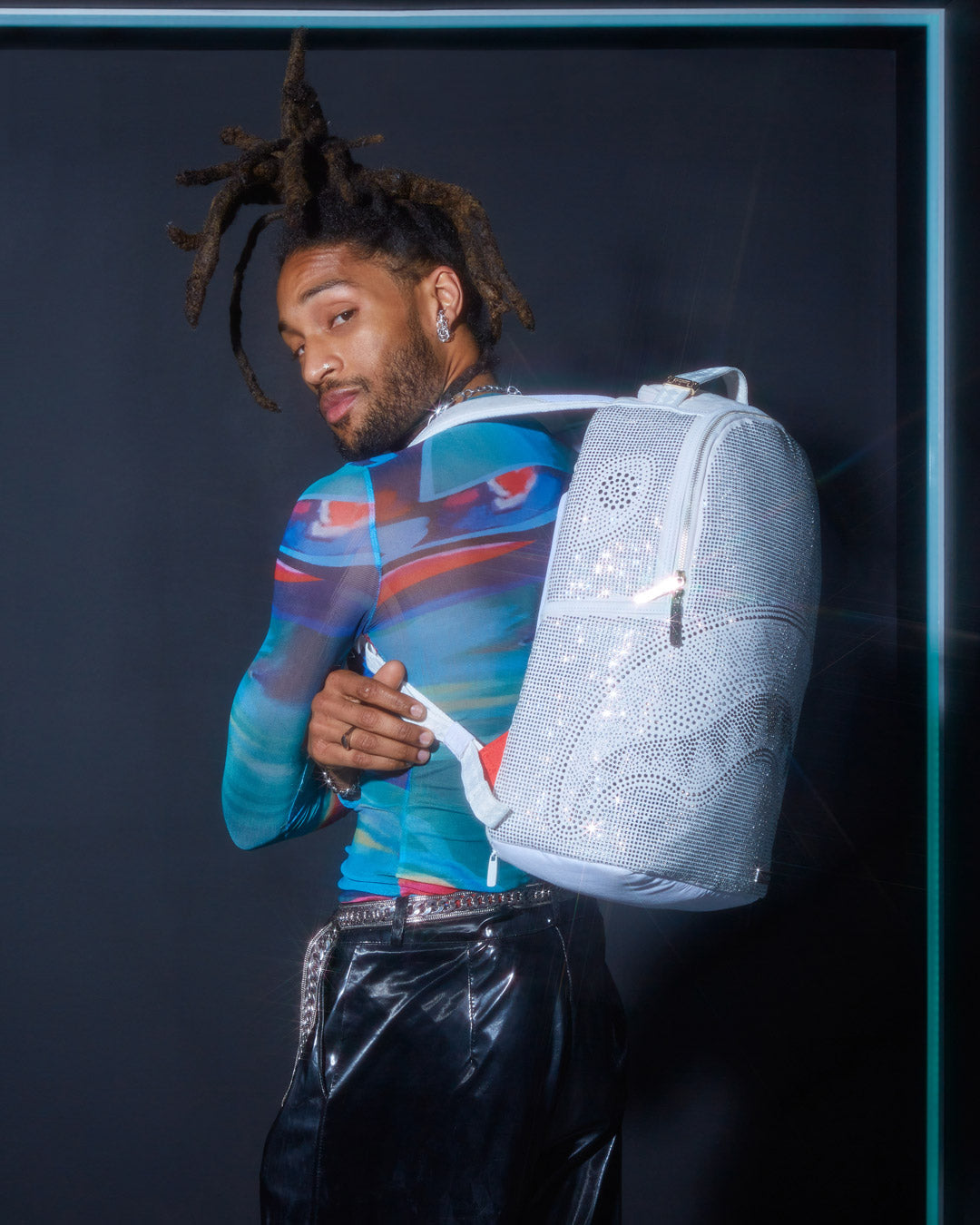 SPRAYGROUND TRINITY CRYSTAL BACKPACK (DLXV)