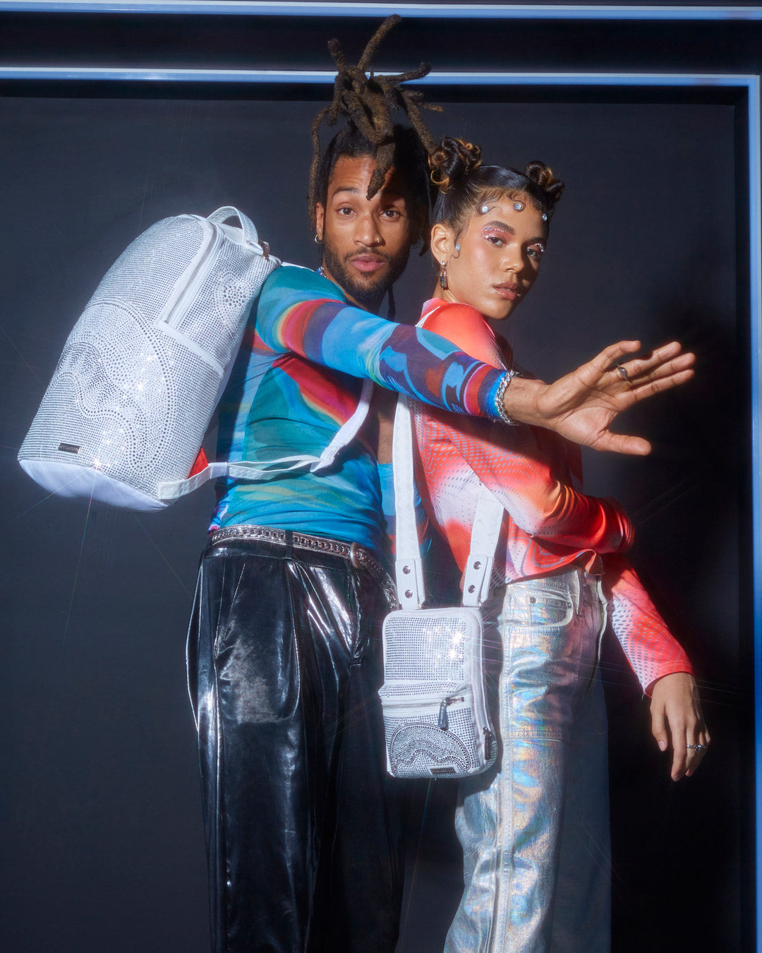 SPRAYGROUND TRINITY CRYSTAL BACKPACK (DLXV)