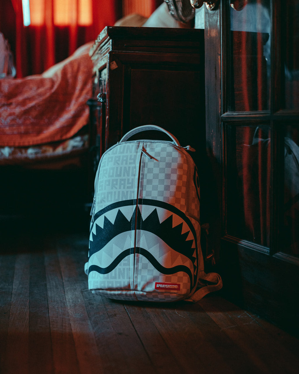 SPRAYGROUND SPLIT THE CHECK (PEARL) BACKPACK (DLXV)