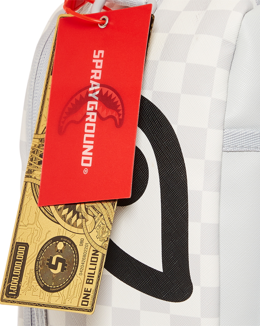SPRAYGROUND SPLIT THE CHECK (PEARL) BACKPACK (DLXV)