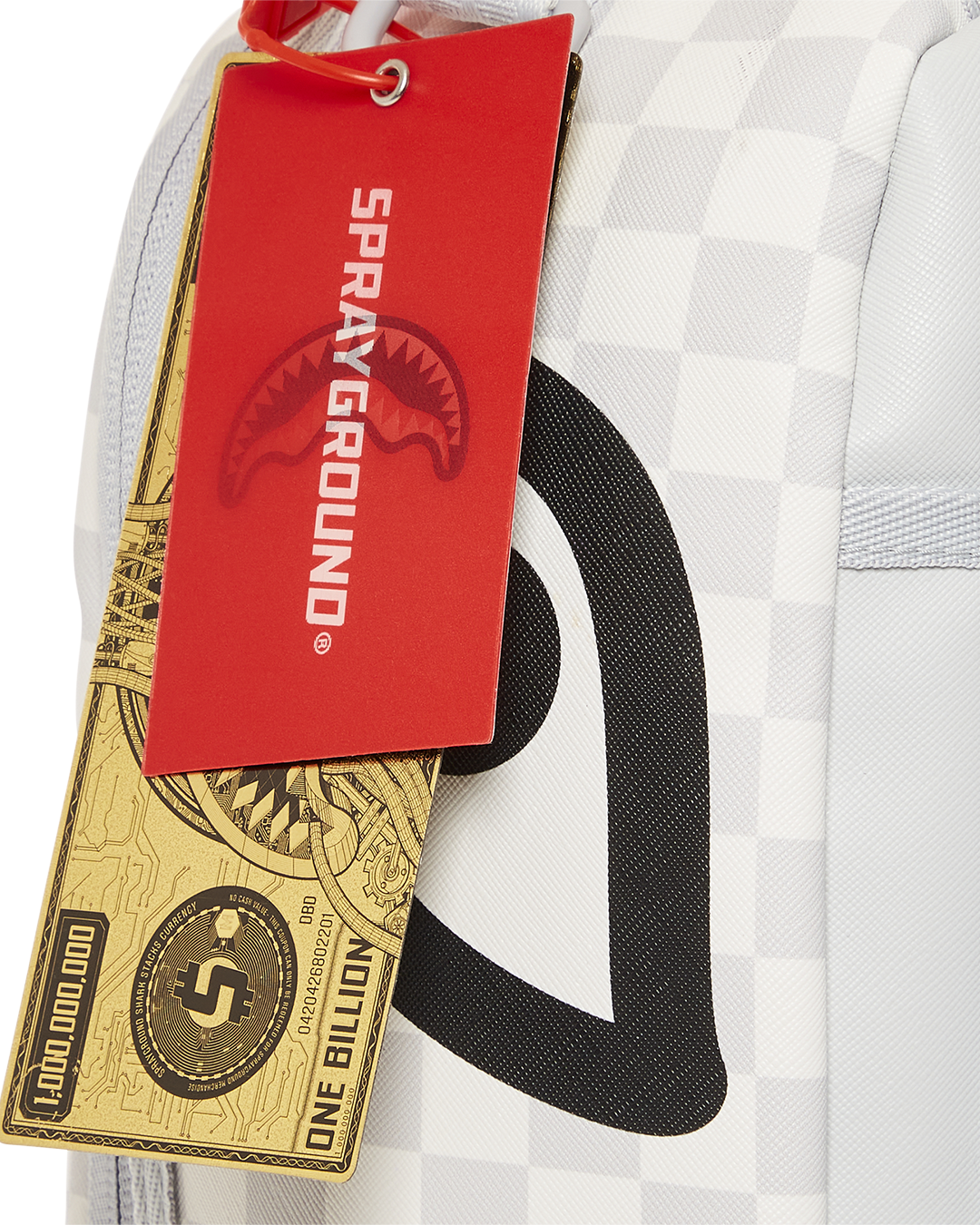 SPRAYGROUND SPLIT THE CHECK (PEARL) BACKPACK (DLXV)