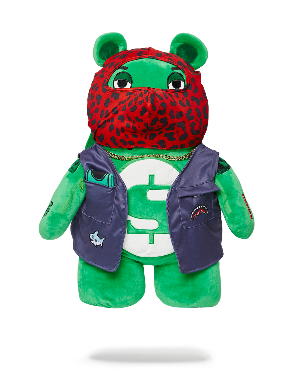 SPRAYGROUND SKI MASK THE BEAR - MONEYBEAR TEDDYBEAR BACKPACK