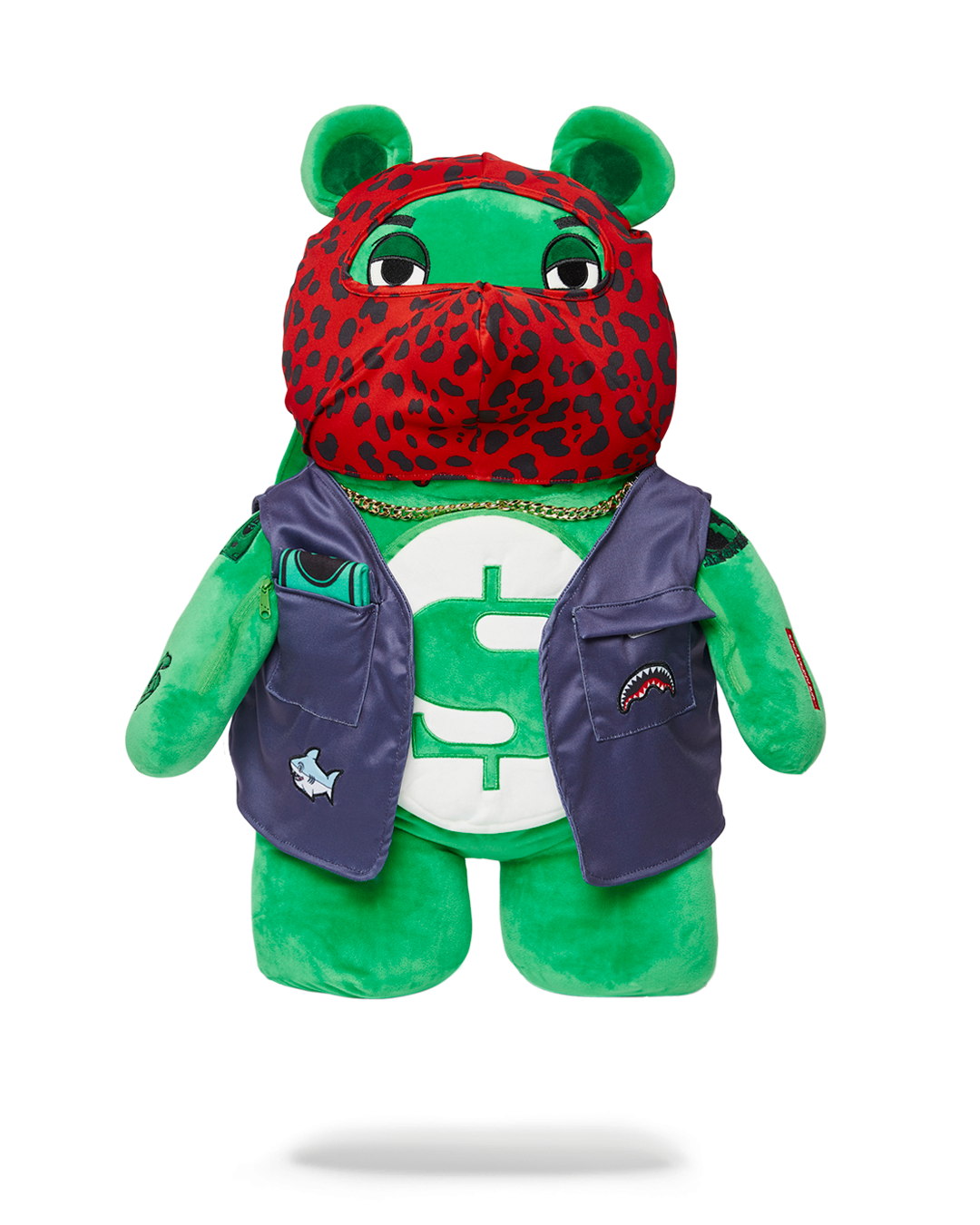 SPRAYGROUND SKI MASK THE BEAR - MONEYBEAR TEDDYBEAR BACKPACK