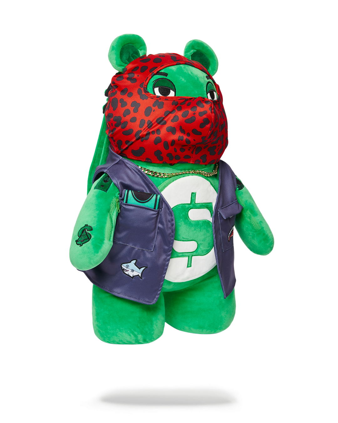 SPRAYGROUND SKI MASK THE BEAR - MONEYBEAR TEDDYBEAR BACKPACK