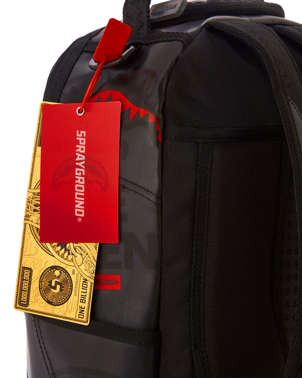 SPRAYGROUND RIP ME OPEN BACKPACK (FROSTED TRANSPARENT)