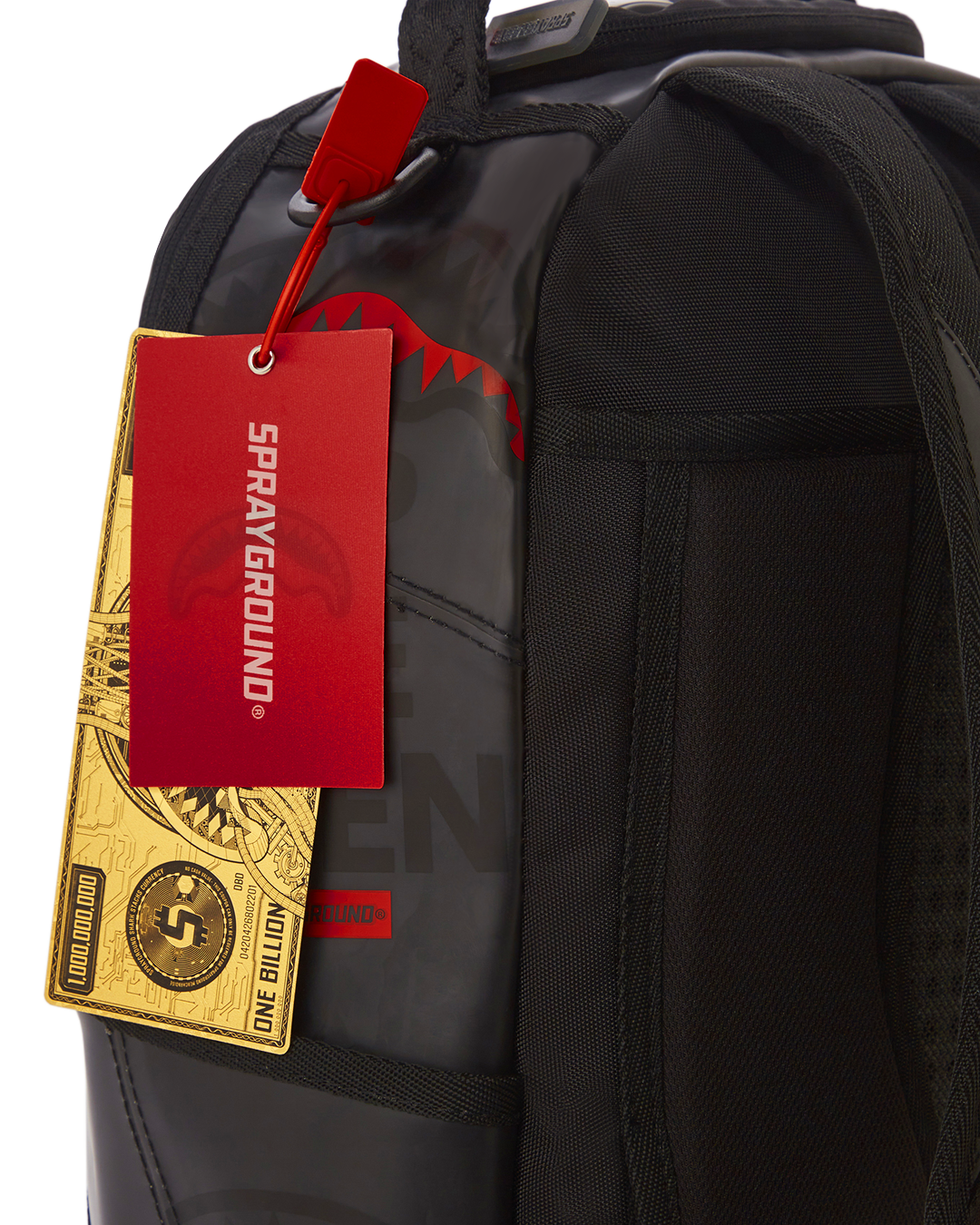 SPRAYGROUND RIP ME OPEN BACKPACK (FROSTED TRANSPARENT)