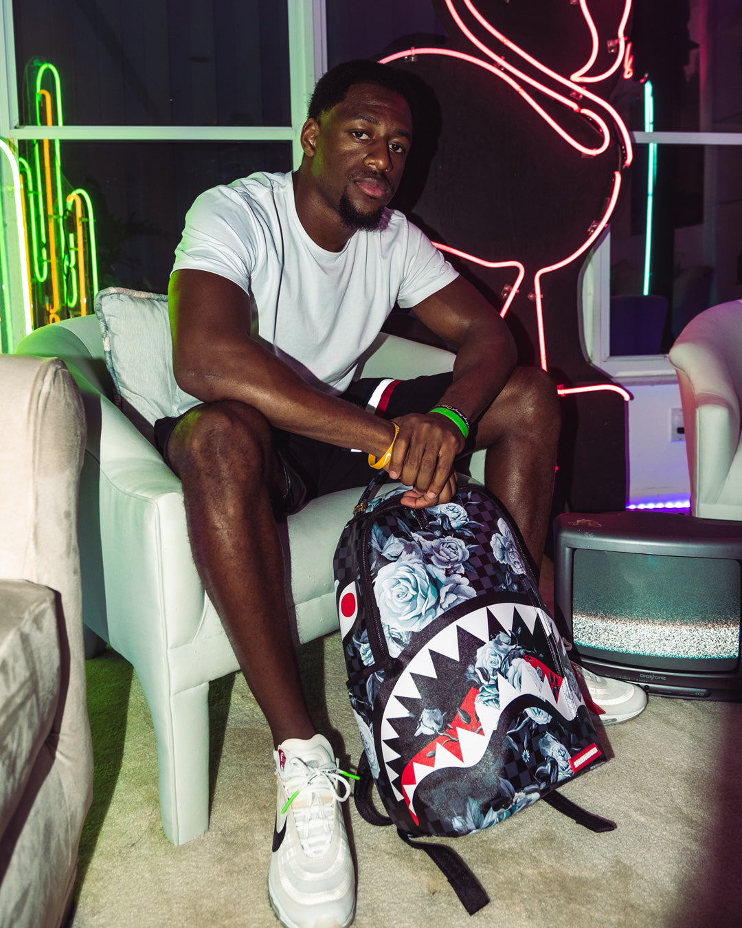 SPRAYGROUND SHARKS IN PARIS NIGHTFALL BACKPACK (DLXV)