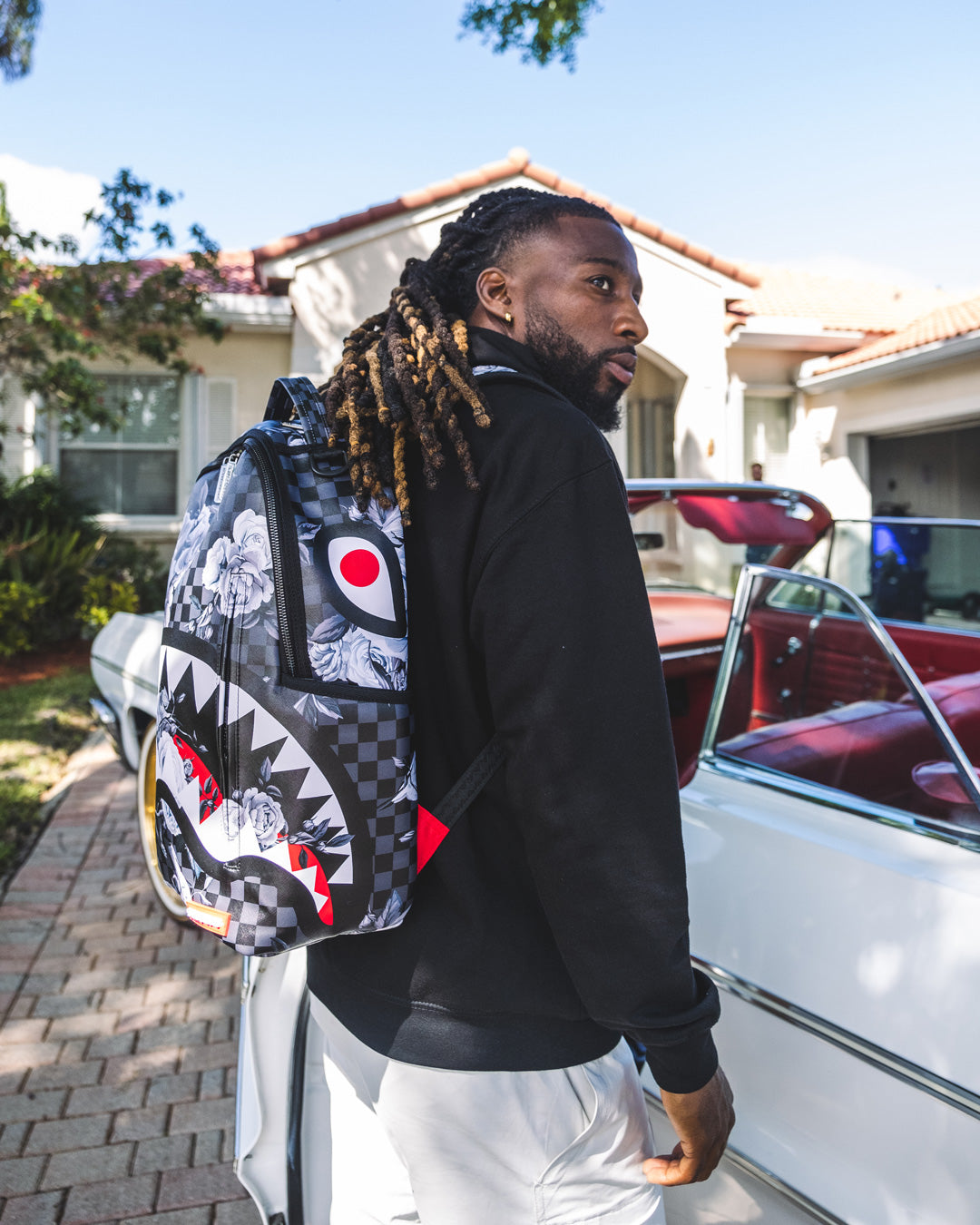 SPRAYGROUND SHARKS IN PARIS NIGHTFALL BACKPACK (DLXV)