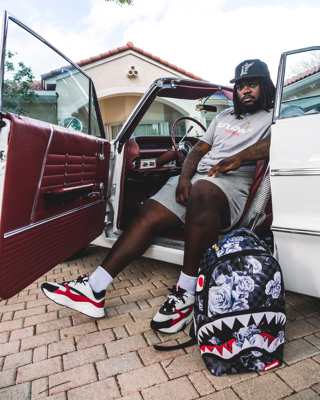 SPRAYGROUND SHARKS IN PARIS NIGHTFALL BACKPACK (DLXV)