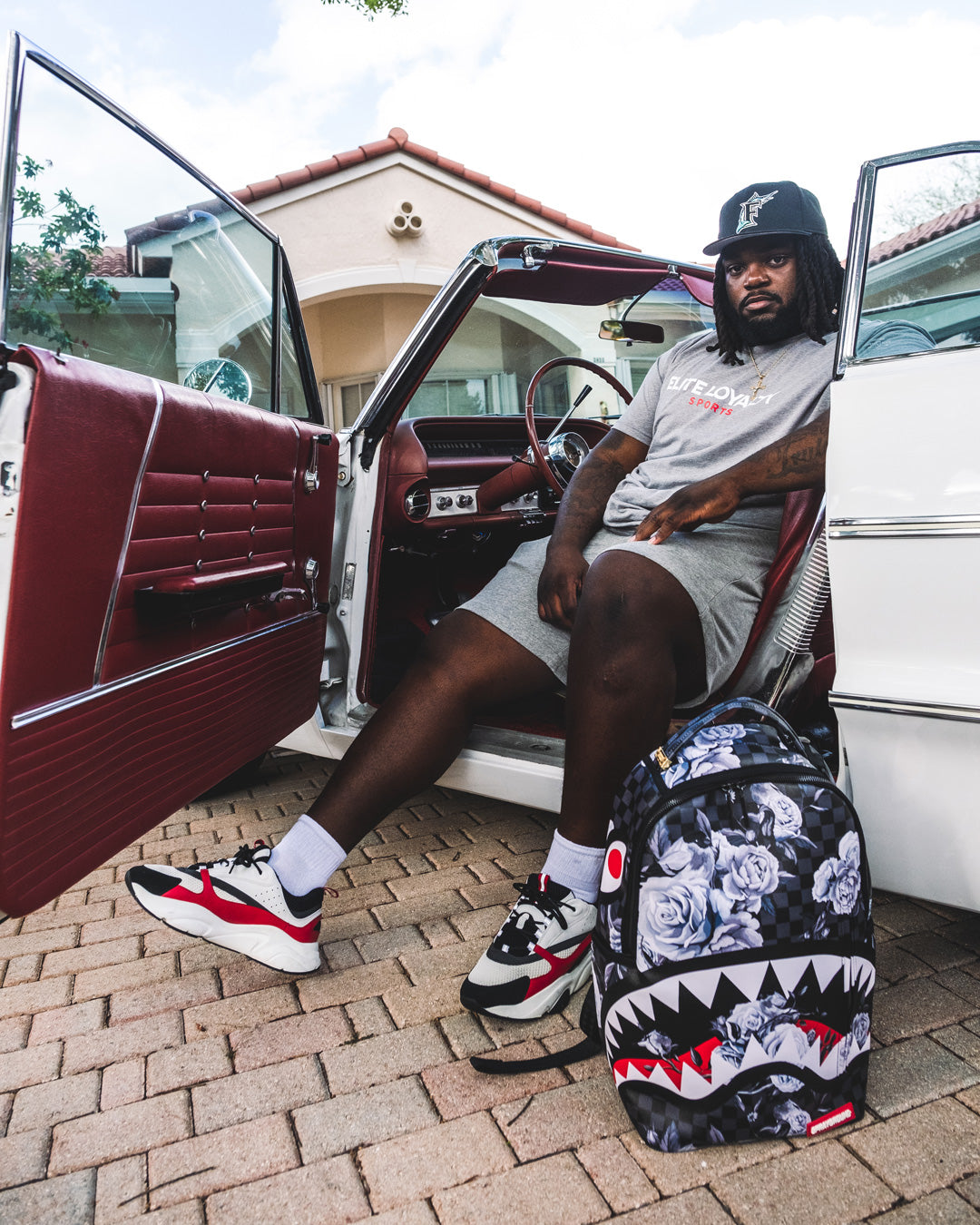 SPRAYGROUND SHARKS IN PARIS NIGHTFALL BACKPACK (DLXV)